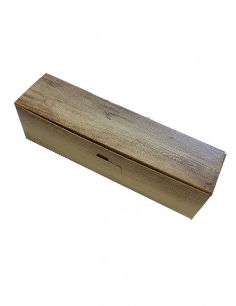 Geschenkverpackung im Holz-Design 1er