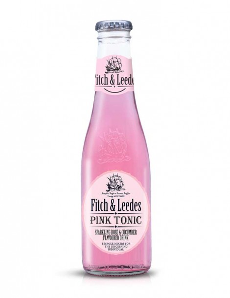 Fitch & Leedes Pink Tonic Water Best Before Juni 2022 - BEST BEFORE AKTION 1X4 Flaschen 8.50 CHF - RESTPOSTEN AKTION 6.50 - Karton mit 6X4 Flaschen AKTION 39.00 CHF 