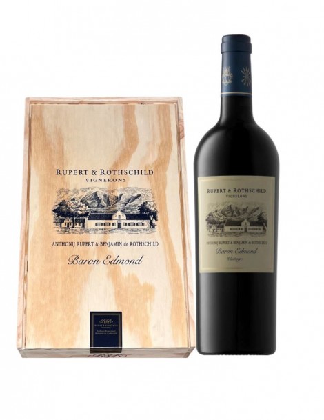 Rupert & Rothschild Baron Edmond - Preis für 6 Flaschen in der Holzkiste (pro Flasche 43.90 netto) CHF 263.50 anstelle CHF 354.- - 2019