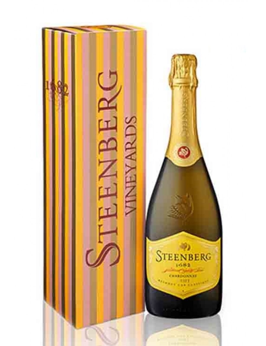 Steenberg 1682 Chardonnay MCC Brut Magnumflasche Non Vintage - in der Geschenkbox - HAMMER DEAL