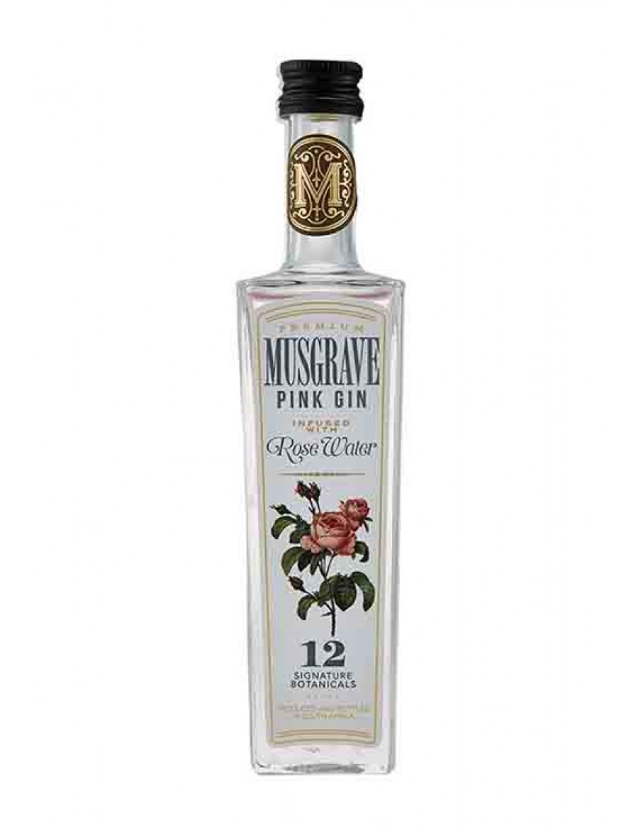 A Musgrave Gin Pink Original Mini 5cl - Einzeln und in der 12er Box - TOP SALE