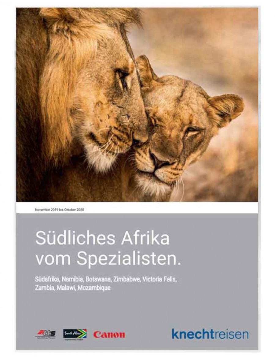 knechtreisen - Südliches Afrika vom Spezialisten - Katalog Nov.21 bis Okt.22 - GRATIS