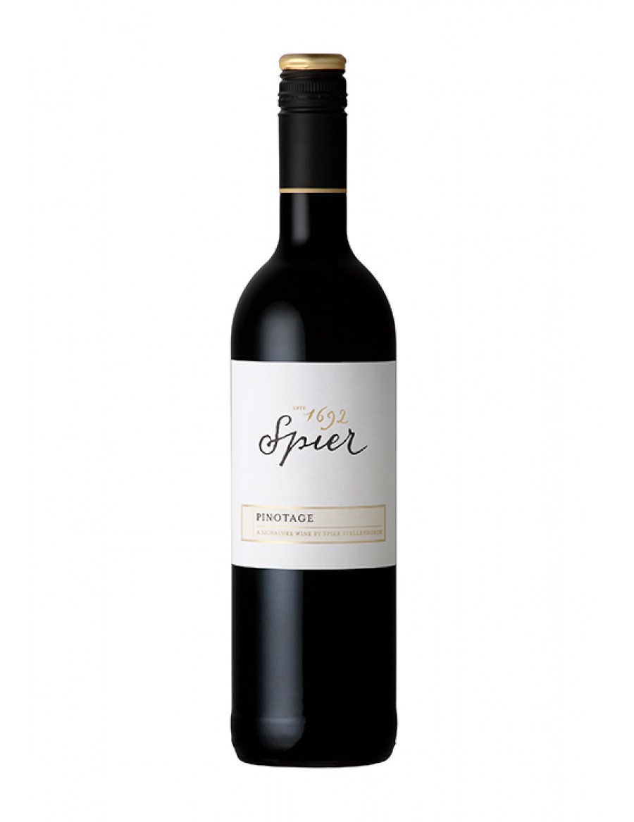Spier Pinotage Signature - screw cap - WINE OF THE YEAR PROMOTION  - 2020