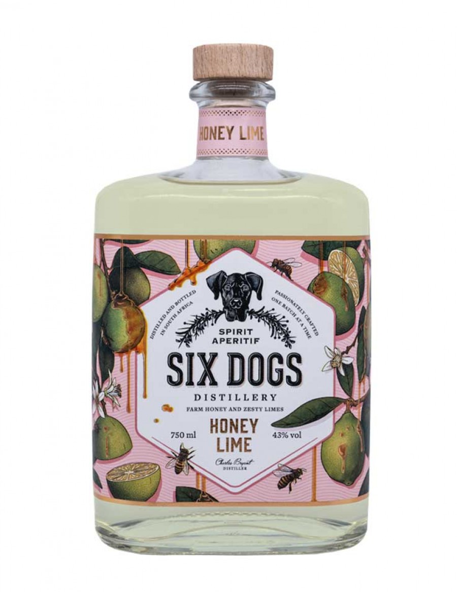 Six Dogs Honey & Lime Gin 