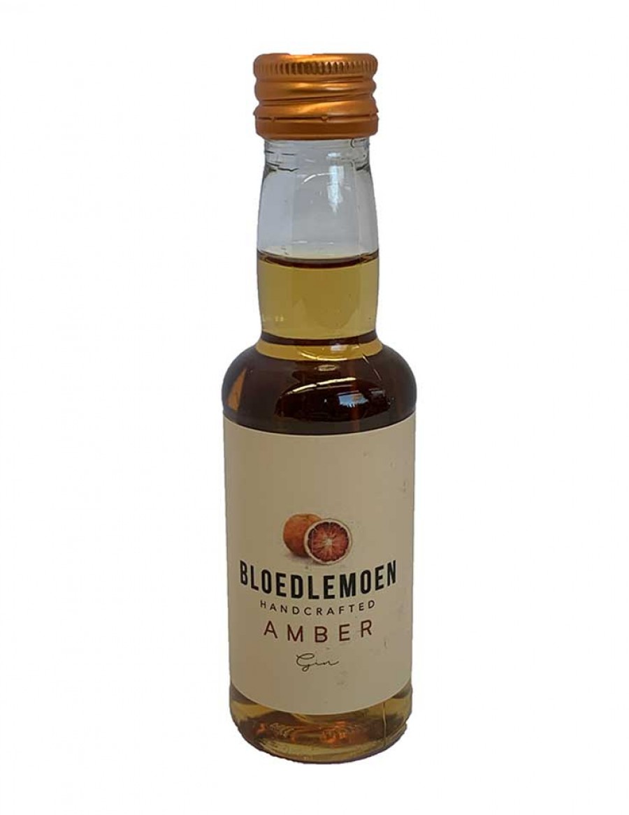 z Bloedlemoen Amber Handcrafted Gin - Limited Edition - 5cl Fläschli 