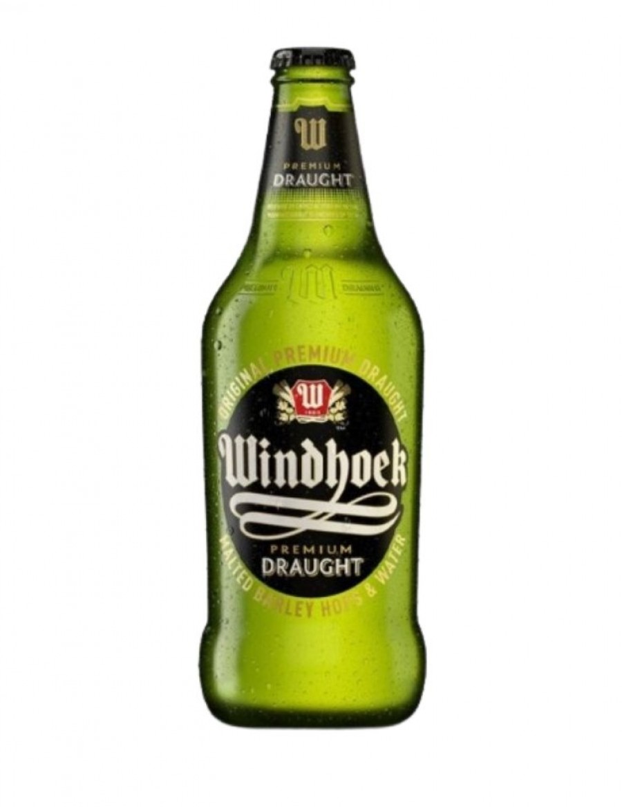 Windhoek Draught Beer 33cl - Best Before Juli 2023 - 1X6 Flaschen 21.- CHF - Karton mit 4X6 Flaschen 69.60 