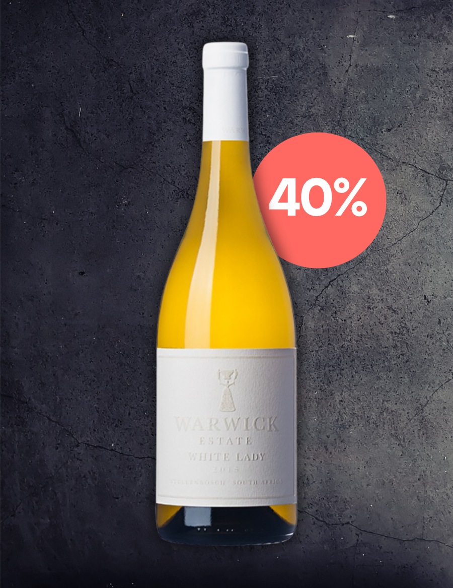 -A Warwick - White Lady Chardonnay - 92+ Robert Parker - CYBER WEEK DEAL - ab 6 Flaschen 17.90 pro Flasche  - 2021